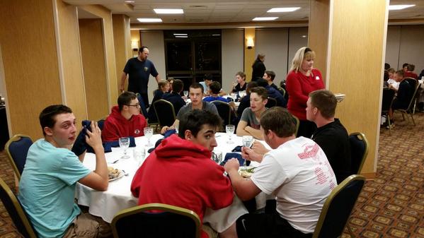 TucsonSports's tweet image. Big league spread for @OntarioTerriers thanks to the team @RadissonTucson here @VisitTucsonAZ