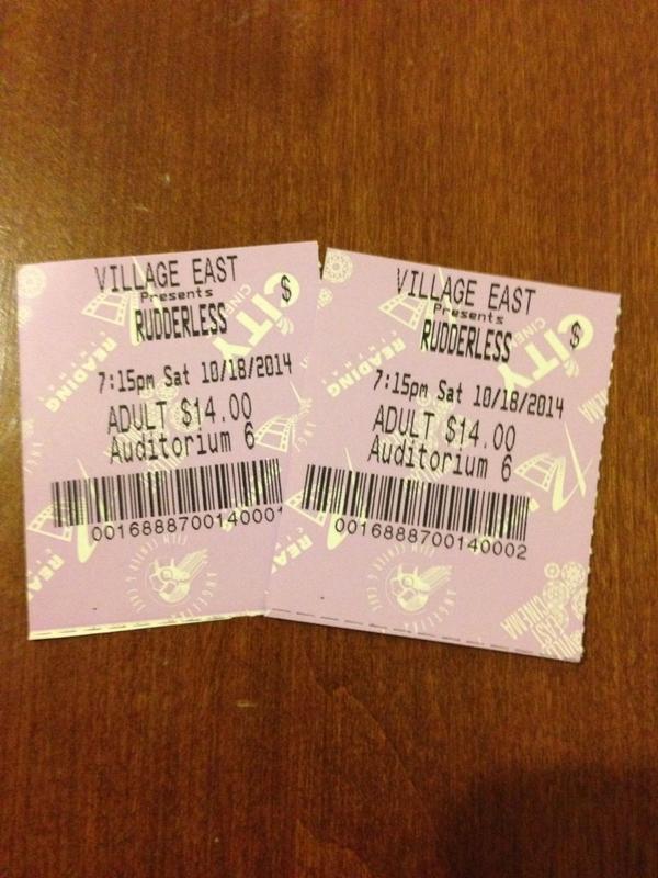 jenniferrau's tweet photo. Opening weekend of #Rudderless beautifully directed by @William_Macy w/a great cast @BillyCrudup @FelicityHuffman Go! http://t.co/BoqgXh47iR