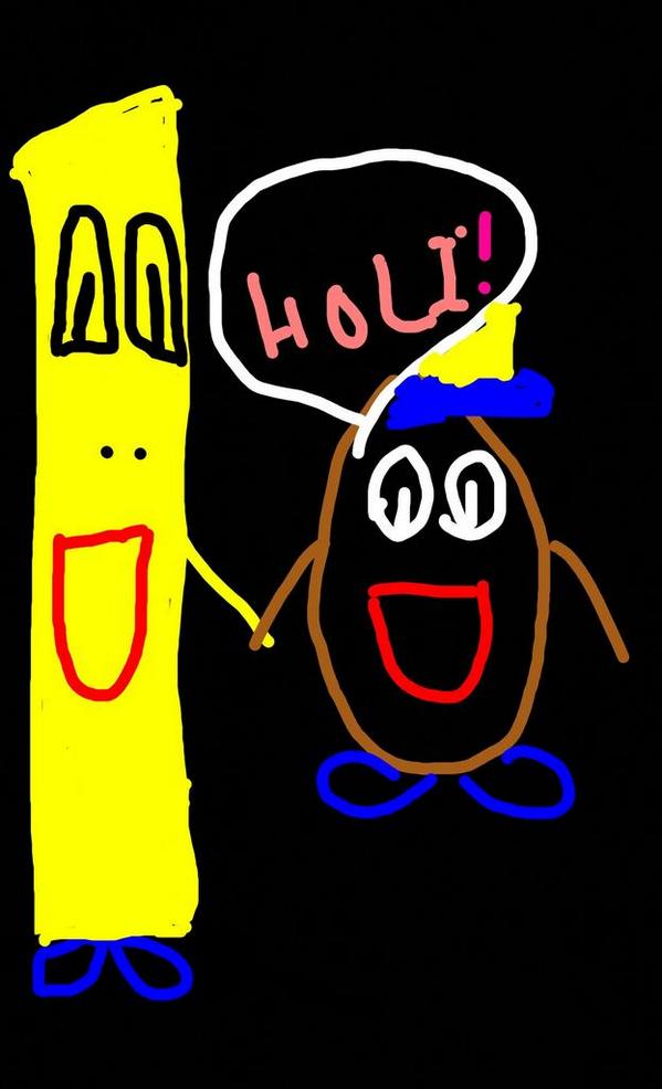 SheilaRitmica's tweet photo. Holi, me gustaría ser como la señora
 Potato, besis y buenas noches para mi señora papa frita http://t.co/LHVppB736Z