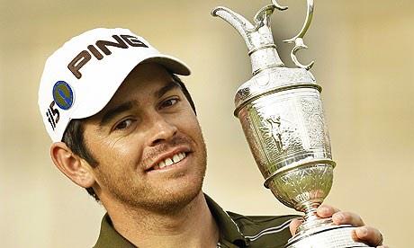 Happy 32nd birthday to the 2010 Open Champion Louis Oosthuizen - a great win at St. Andrews. 