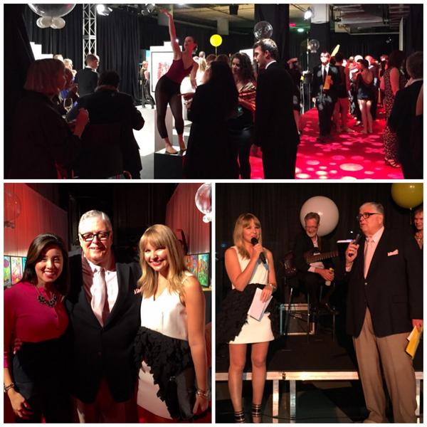 LienYeung's tweet photo. .@CBCVancouver studios @JWagstaffe &amp; Rick Cluff @CBCEarlyEdition cleaning up nicely for @artsumbrella #Splash2014! http://t.co/HCmMAkEYeb