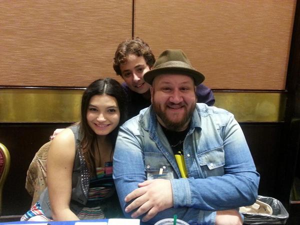 GerryOrz's tweet photo. We also got a chance to chat with @StephenGlickman and @KianaLyz - more to come from #ATLAExpo coverage! http://t.co/00Q0ZzKZJw