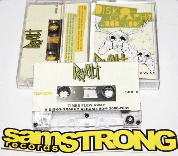 left copies TAPES <a href="/revolt_rcxhc/">REVOLT | RaincityHxC</a>  - TIMES FLEW AWAY (DISKO-GRAPHY 2000 - 2005)

info order :
+6285640791955