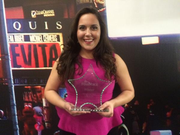 StarVoiceUSA's tweet photo. Annali Fuchs #starvoice 2014 winner http://t.co/THwD07kotT