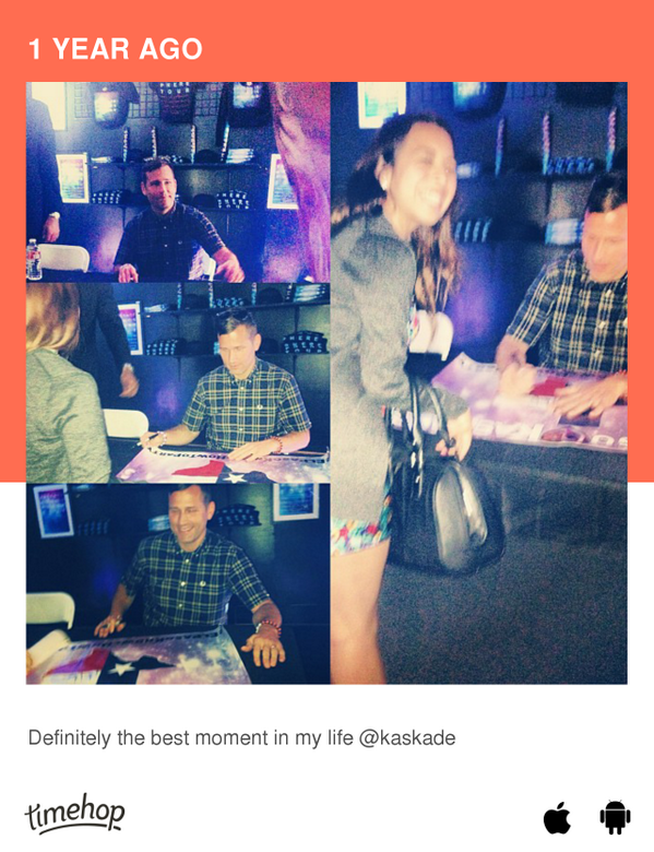 adrinabobina's tweet photo. Has it really been one year already? @kaskade #AtmosphereLA http://t.co/23IgSke2oq http://t.co/Eg379hILMf