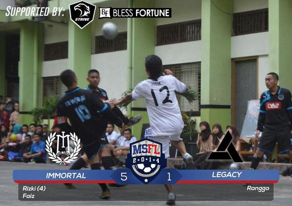 ImmortalMisa's tweet photo. RT @osismisa: Mohon maaf sebelumnya, pertandingan kmrn antara XII IPS 1 @LEGACYMISA vs XII IPS 2 @ImmortalMisa http://t.co/LLWZjCmImk