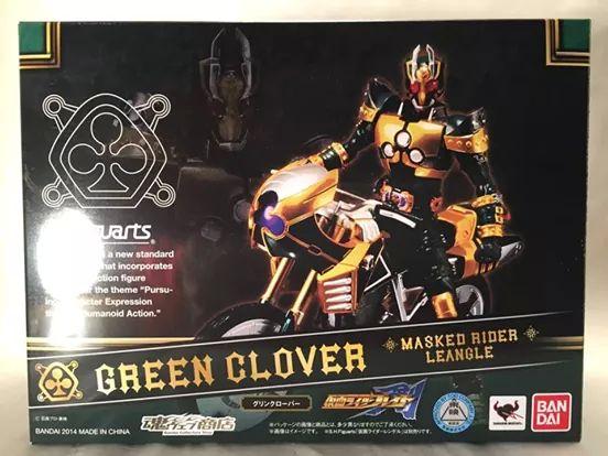 shfindo's tweet photo. #BoxArt Green Clover #bandai #t_nations #t_shf #t_webshouten #shfiguarts #shfindo #KamenRider #Leangle #SJ http://t.co/9ZYPilyuIZ
