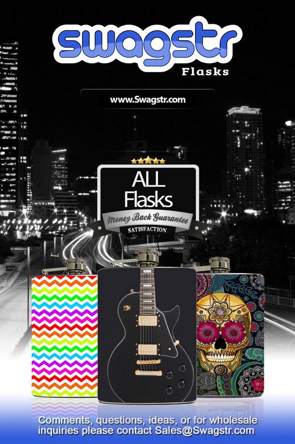 AmericanSWAGSTR's tweet photo. Day of the Dead Flask! #paisley #swagstr #halloween #DiaDeMuertos #cocktails #drinking #dayofthedead #flaskfriday http://t.co/uwfwDpD6ve