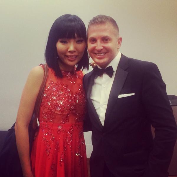 johnmcaldwell's tweet image. Lovely to meet you @damiandmusic at the #ACRAs2014 last night @ausoftheyear