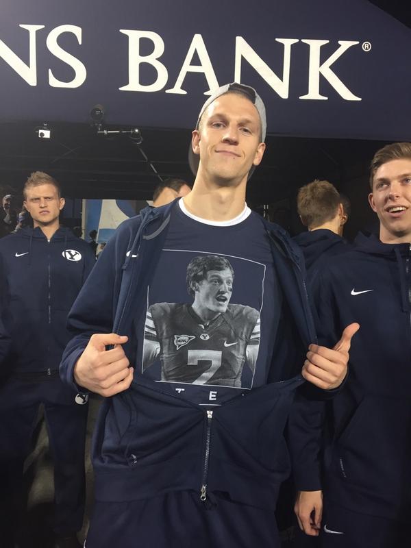 byuROC's tweet photo. Seriously though Christian Stewart played a great game. We still #StandWithStew. And so does @RexosaurusRex. http://t.co/LUgbBwpju6