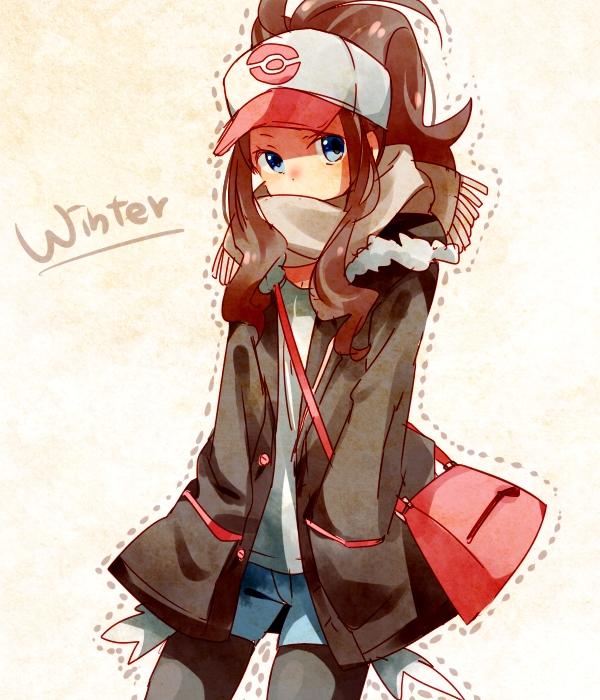 Honalyx's tweet photo. #Pokemon#Touko #WelcomeWinter http://t.co/1f8PEjQy9V