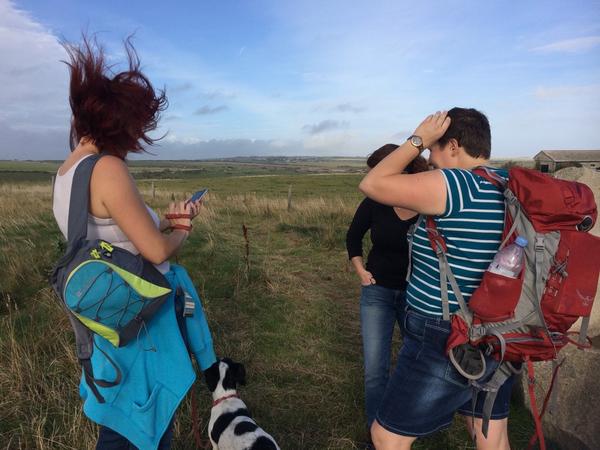 Markstorey65's tweet photo. @DawnStorey68 @NicolaPlumb @LiviBF stunning day of walking this is Dorset so beautiful. #walk2wellbeing http://t.co/lcuUJ6aSRX