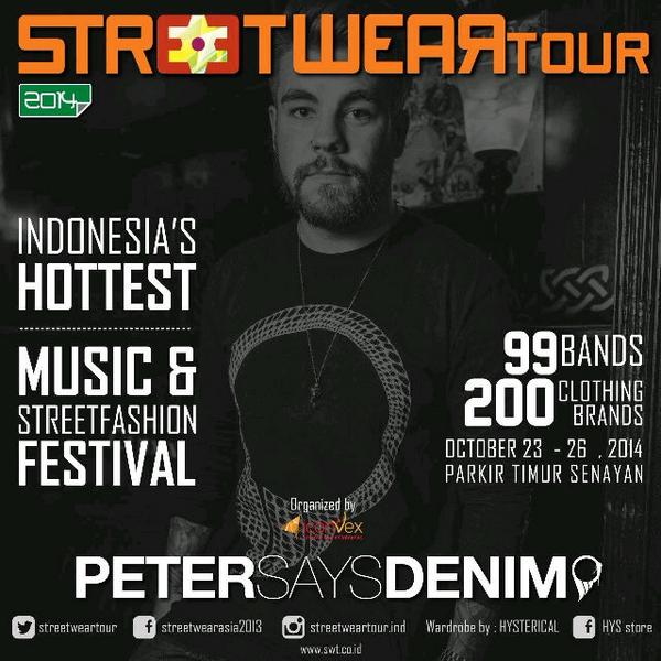 Helloooo gaes! Merapat yuk ke <a href="/streetweartour/">Streetwear Tour</a> karena bakal ada <a href="/petersaysdenim/">Peter💬</a> juga