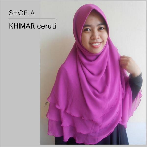 Hijab Bahan Sifon Ceruti