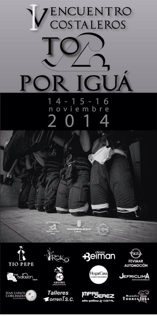 ECostaleros's tweet photo. Cartel anunciador "Tos por iguá" 2014 @pepevegazo @masjerez @cofrademania @LevantaDigital @confec_laiguala @ACofrades http://t.co/auKfxAA4o1