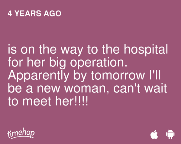 GDavieMacLean's tweet photo. It's been a long journey with my health and I did get some relief after this operation. But this disease had no c... http://t.co/TgCKigYCqu