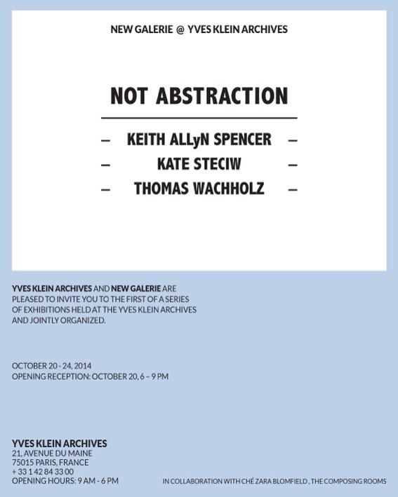 czblomfield's tweet photo. omg email frm #CalderFoundation #bragging #paris💙2moro @ #YvesKlein Archives @happycalf @katesteciw #ThomasWarchholz http://t.co/7tjer6ZLkG
