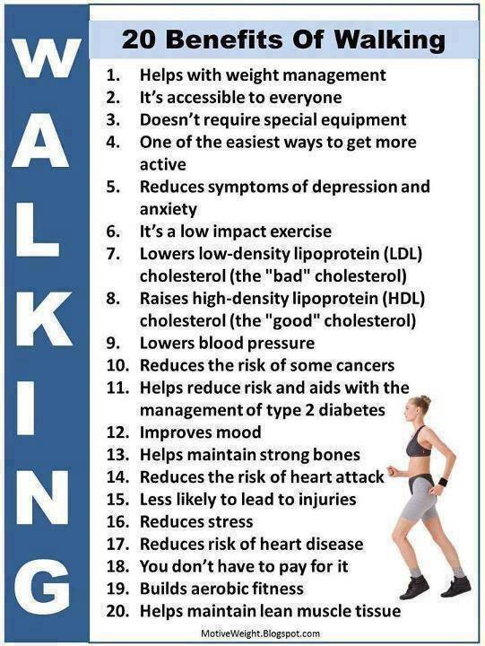 anithajj77's tweet photo. 20 Steps Of Beneftits for Wallking http://t.co/5PsyxT3KCY