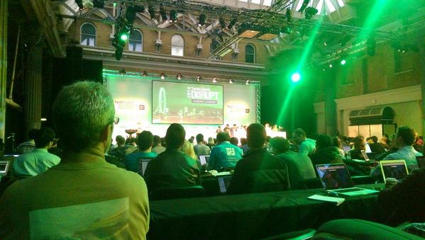 l0ckk3's tweet photo. Pitching session starting #HackDisrupt! Can't wait to see all the great hacks! http://t.co/wFSnrSFsYR