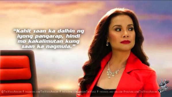 _TheVoiceKidsPH's tweet photo. "Hindi mo kakalimutan kung saan ka nagmula." —@MsLeaSalonga #TheVoicePHisBack http://t.co/667I8UAHr1 http://t.co/EC6MASVsvY