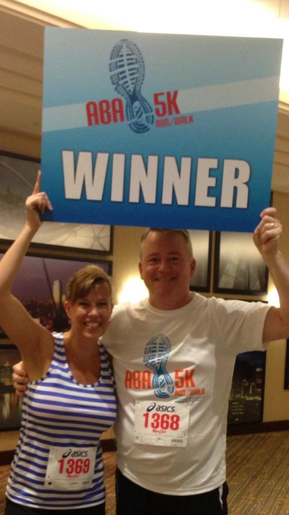 Dianna_Robb's tweet photo. @ABAConvention We already won and the race hasn't even started! @mobankers #ABAConv14 #ABA5K http://t.co/kr6AB39VbB