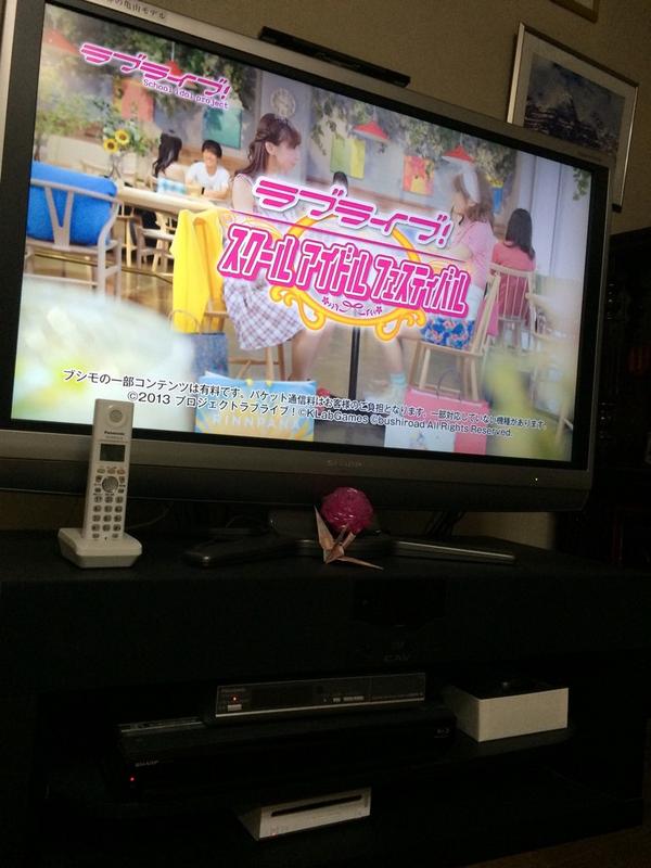 lake_sub_'s tweet photo. スクフェスのCM初めて見たw http://t.co/boPoWSVJfB