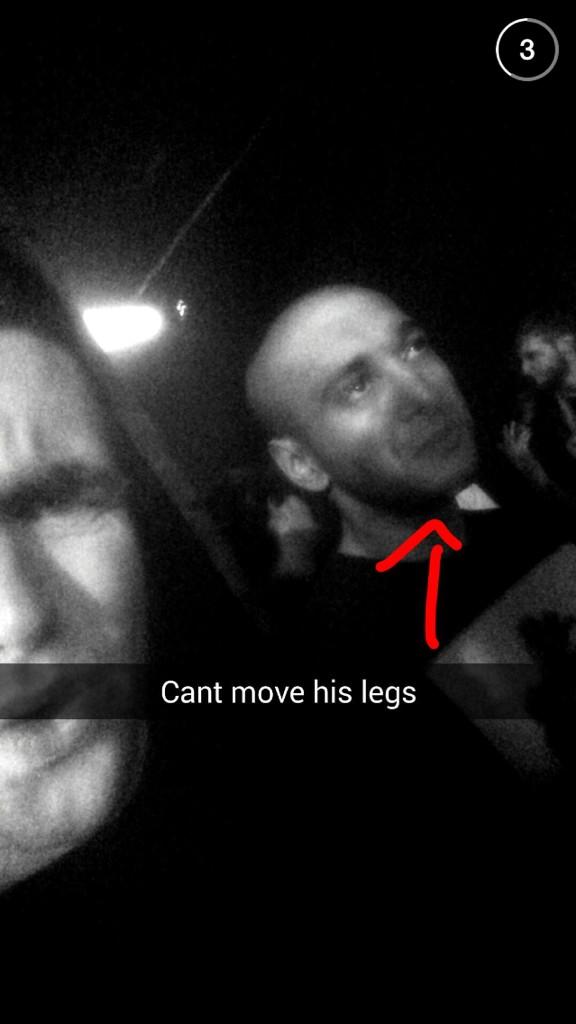 shinseann's tweet photo. Imran was sober last night then http://t.co/7IMwte3jxw