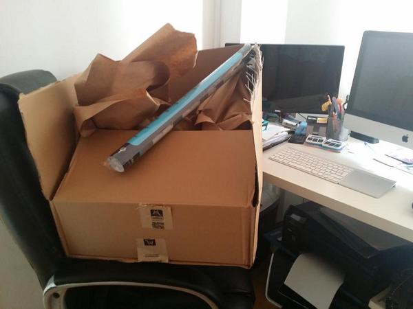 My_Chauffeur's tweet image. OMG did next year's office wall planner really need to arrive in a box that big. Shame on you amazon