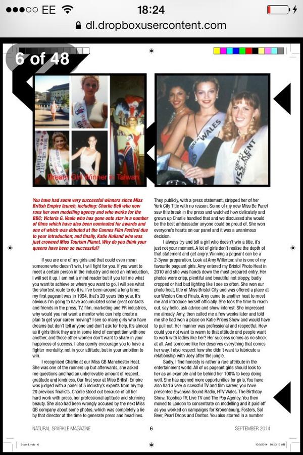 charlottelrose5's tweet photo. A couple of sneak peek pages of my interview with @Liz_Fuller !! Amazing woman x http://t.co/DyeF2D9sMa