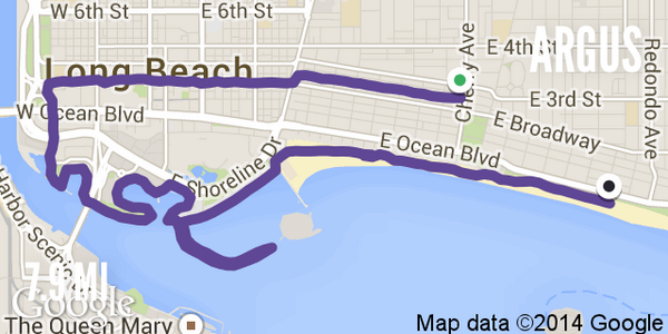 Scottiefield's tweet image. My 7.90 miles RUNNING in 1:33:49 hours #argus @azumioinc azum.io/11RlPHf