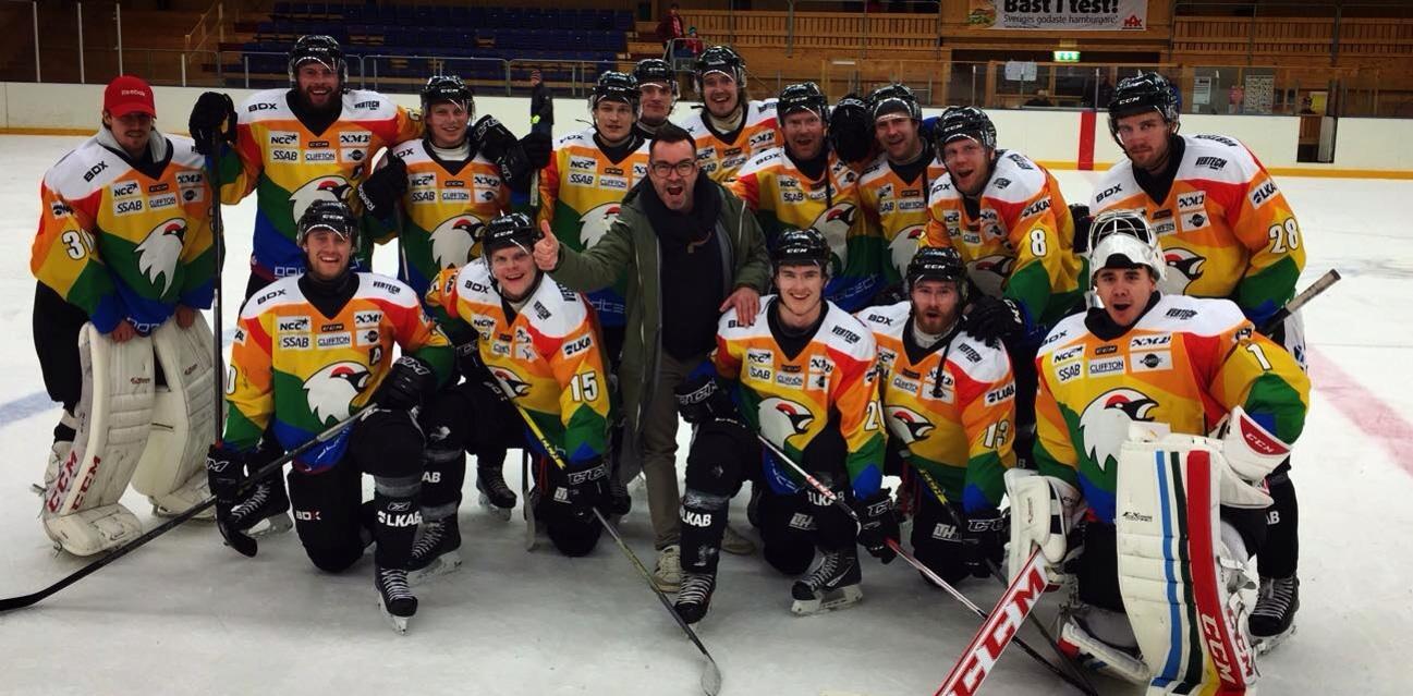 Sweden's Kiruna IF to wear rainbow-colored jersey next season in support of  LGBTQ community - The Hockey News