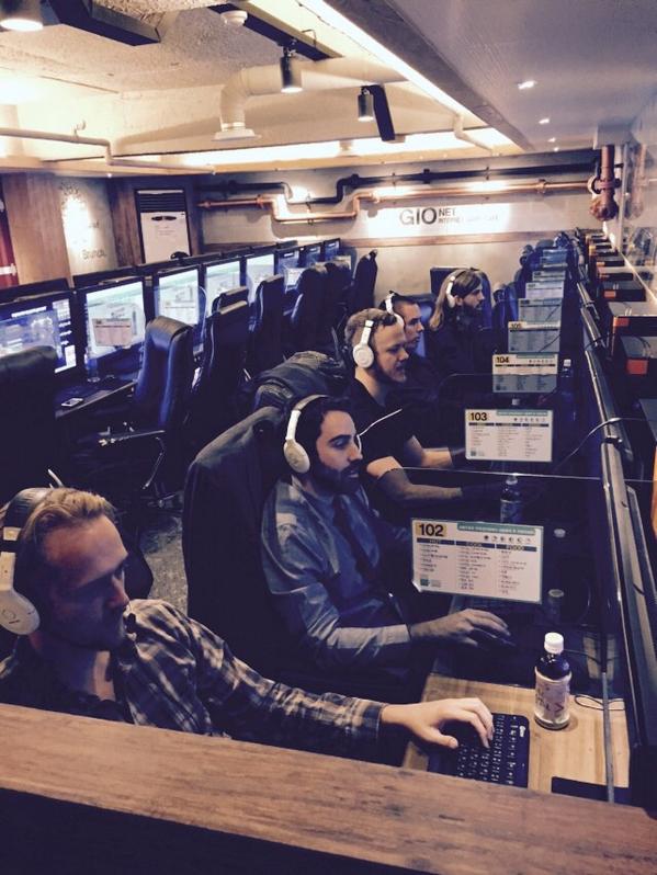 niiicolo's tweet photo. @niiicolo: This how @BrandonBeck and @Imaginedragons finish the day after #Worlds http://t.co/AMauCalJ7g