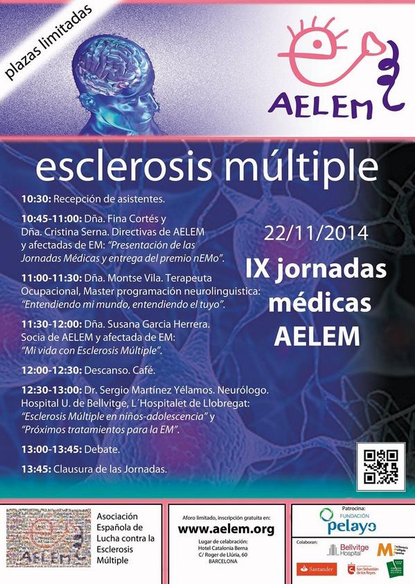 JOSE_MAD_1969's tweet photo. Jornadas médicas BARCELONA http://t.co/SHMzD3VQZZ #esclerosismúltiple #felem @felem @aedemesclerosis http://t.co/4o1I0TQOVE
