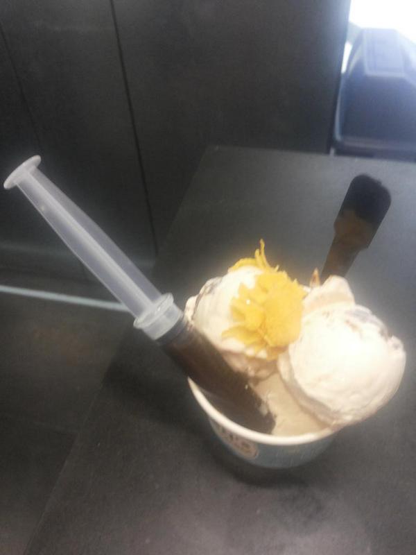 The breakfast #hbdrons enak bgtttttt