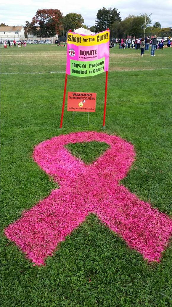 SUPT_SALINA's tweet photo. What an incredible day at Shoot for the Cure! With a great friend of the community,  Plainedge Soccer and Joe Karam. http://t.co/2uUVMkjQwQ