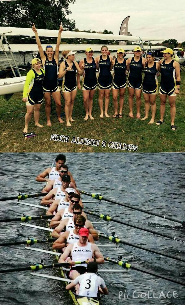 Steeesh's tweet photo. Both @newbalance sponsored Alumni 8s threw down yesterday! #lookfastgofast @umichrowing @GoNUmrowing #HOCR50 http://t.co/AvmJcJW80q