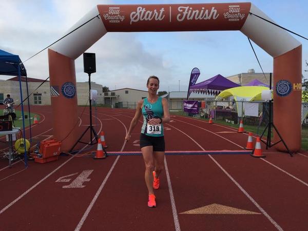 oiselle_team's tweet photo. RT "@runhillcountry: @desfick wins the women's 13.1 at the Hill Country Marathon!  #hcm2014 http://t.co/scpmdYq5G4” Congrats Desiree!!