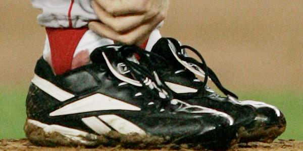 MLB's tweet photo. 10 years ago today, Curt Schilling bloodied his sock. http://t.co/QUkOYqirJv http://t.co/9NEHZ8IOrB