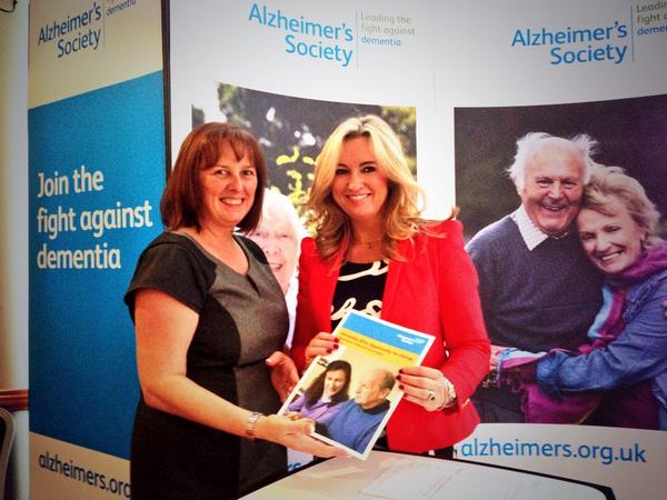 JoAnne_Dobson's tweet photo. Supporting the important work of @alzheimerssoc at the Party Conference #UUP2014 @uuponline http://t.co/m6mlbBqoTc