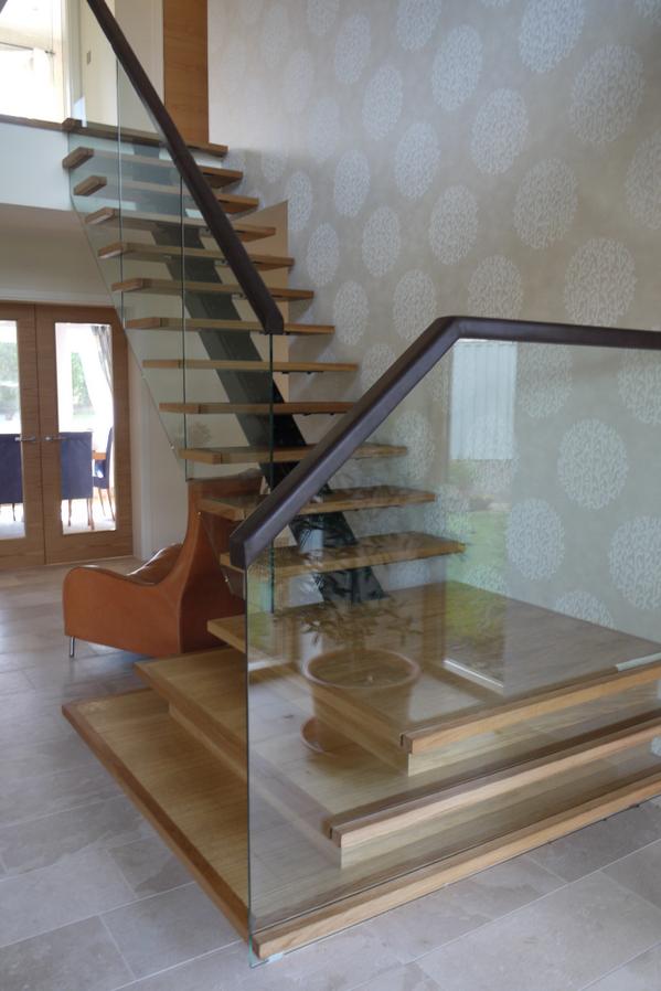 Featured image of post Open Tread Staircase - This style of stair tread is perfect for open riser staircases.