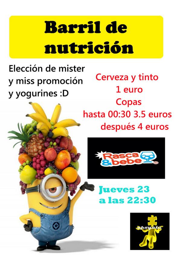 nutri1115's tweet photo. Venga id pensando vuestros miss y mister favoritos y los yogurines :D http://t.co/tDgV3FrUeb