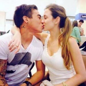 Football Paparazzi On Twitter This Is Daniela Colett Girlfriend Of Eduardo Vargas Who Just Scored Twice Against Liverpool Http T Co Bg2kadvxqo