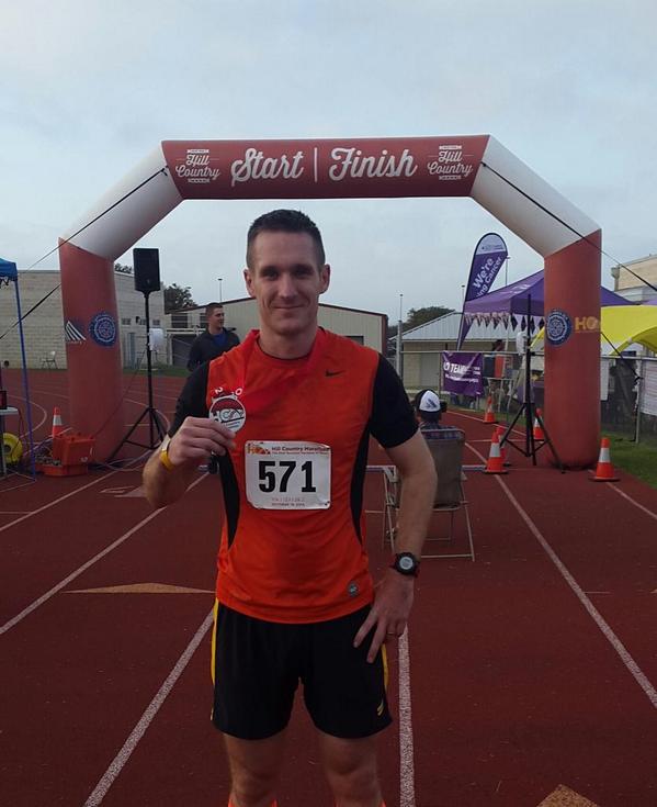 jnk883's tweet photo. I came for the pie,left with 1st place. 2 better than last year.Tough hilly course&amp;damn hot. #hcm2014 @runhillcountry http://t.co/IGF2eGBPdX