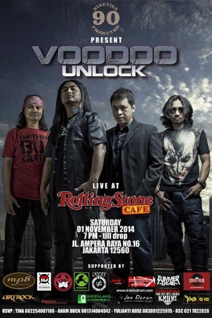 01/11 Launching Album baru Voodoo @RSCafeINA 7pm