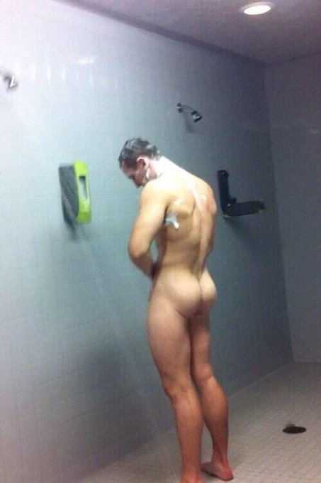 Just took a sneaky pic in the shower of the changing rooms 😝😝 that ass!! Think he noticed me getting<a href="/tag/naked"class="tags"><span>#naked</span></a>
