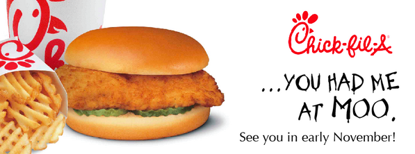 Finally! We've been building and you've patiently waited, <a href="/FlaAtlanticU/">Dealscow</a>. Now we're just 2.5 weeks away! #ChickfilAFAU