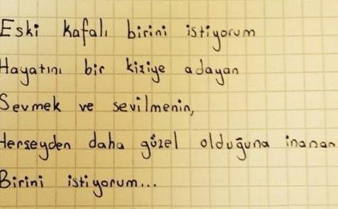 Hepimiz için eski kafalı birini istiyorum :)

#islamTT