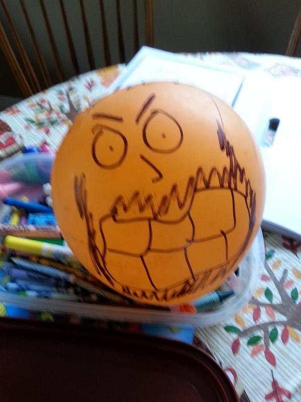 Herk013's tweet photo. Balloon for Nolan's birthday party!! http://t.co/GiBcwgDhZq