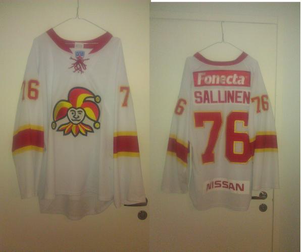 Ottelussa tuli tänään tappio, mutta tällainen tarttui kuitenkin Arenalta matkaan. #Jokerit #Sallinen #Gameworn #KHLfi