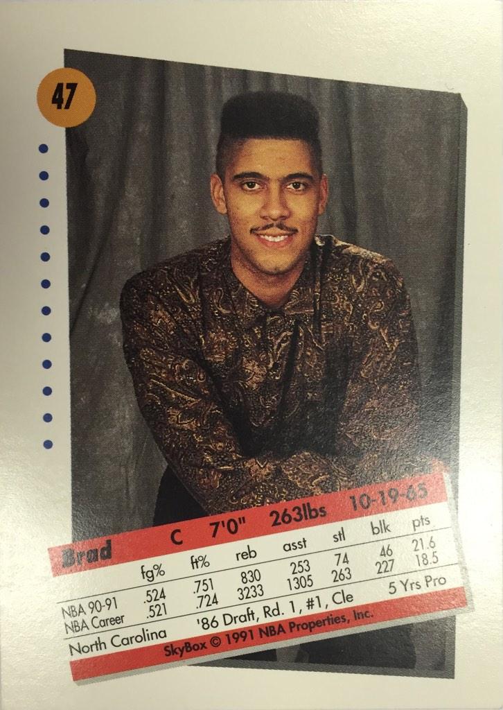 We want to wish a Happy Birthday to our own Fresh Prince, Brad Daugherty. Happy B-Day Big Brad!  